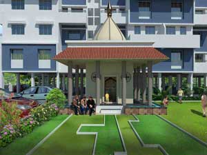 Vedant Residency, Garden View