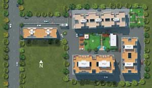 Vedant Residency, Top View